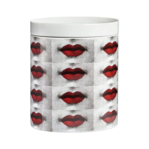 Fornasetti Nel Mentre Large Scented Candle Bocche — Frutto Proibito