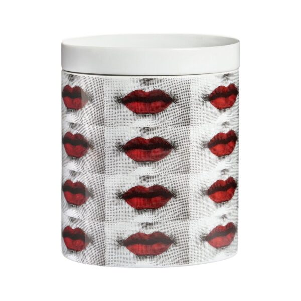 Fornasetti Nel Mentre Large Scented Candle Bocche — Frutto Proibito