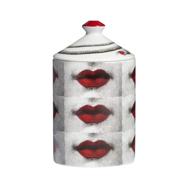 Fornasetti Se Poi Small Scented Candle Bocche — Frutto Proibito