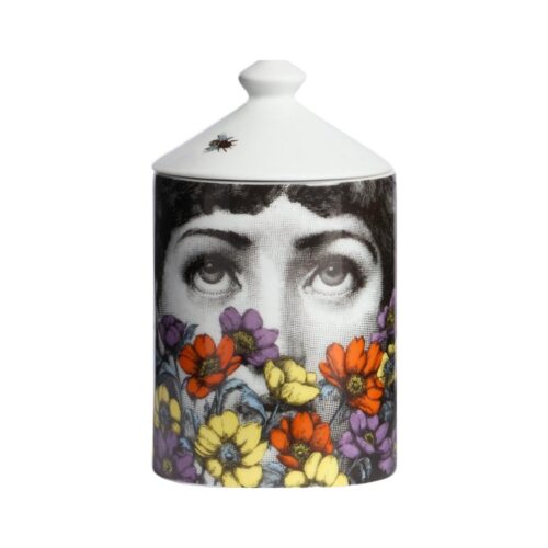 Fornasetti Se Poi Small Scented Candle Tra i Fiori — Giardino Segreto