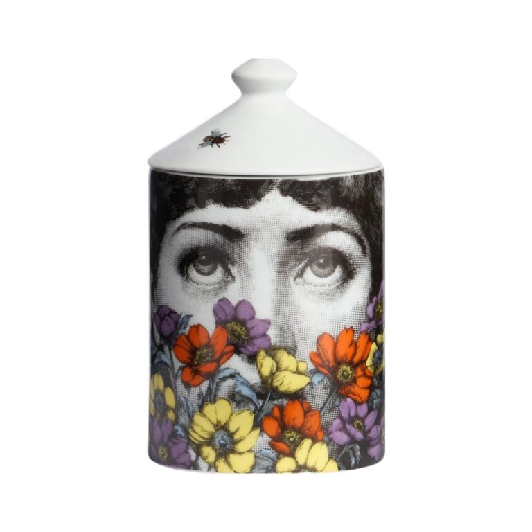 Fornasetti Se Poi Small Scented Candle Tra i Fiori — Giardino Segreto