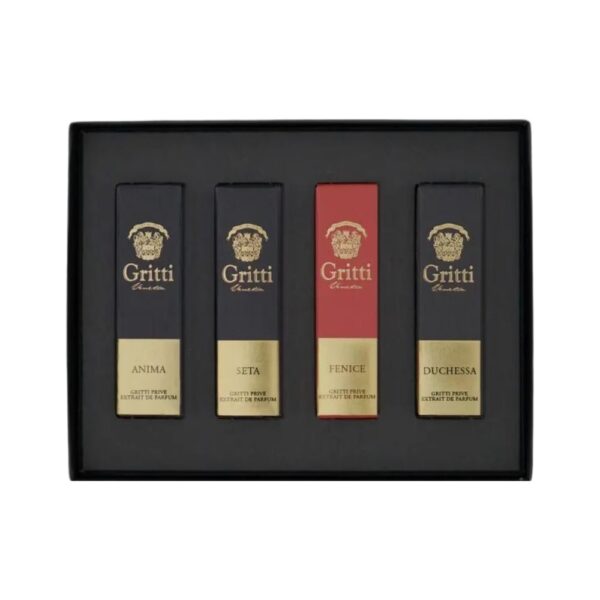 Gritti Discovery Set 4 x 2 ml — Fenice, Duchessa, Seta, Anima