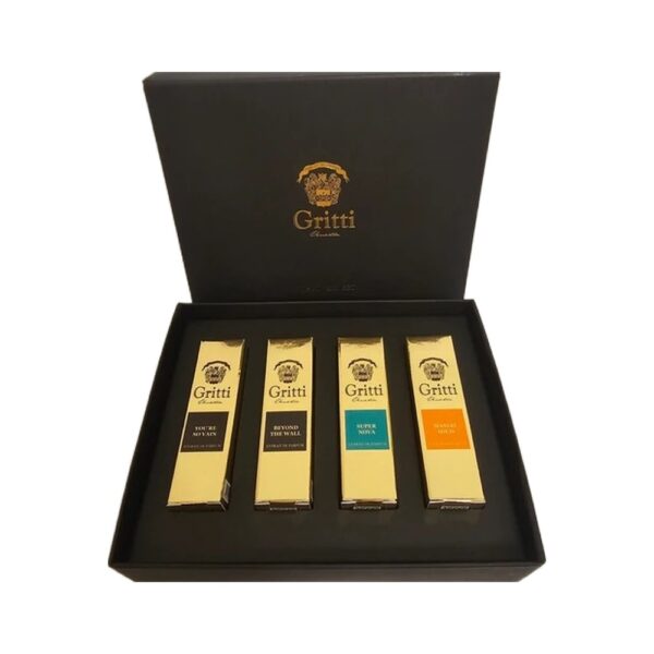 Gritti Discovery Set 4 x 2 ml — Super Nova, You’re So Vain, Beyond the Wall, Mango Aoud