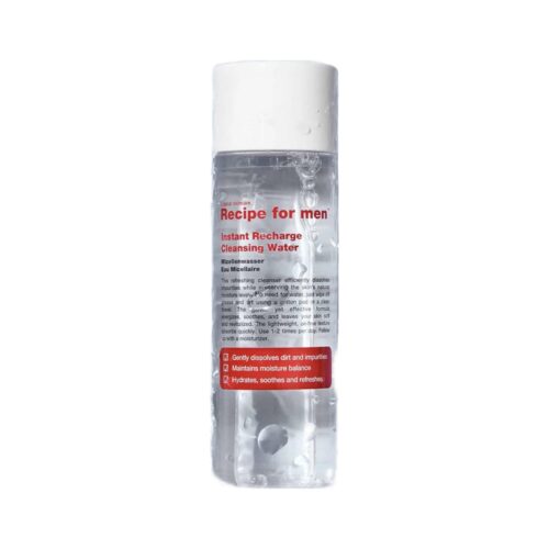 Recipe for Men Instant Recharge Cleansing Water