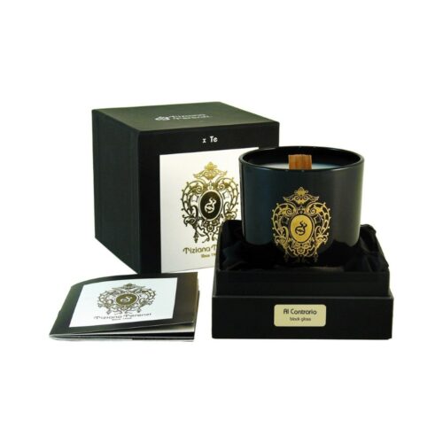 Tiziana Terenzi Al Contrario Candle Black Glass