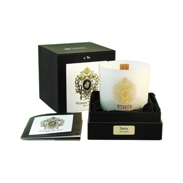 Tiziana Terenzi Delox Candle White Glass