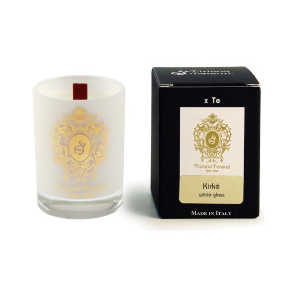Tiziana Terenzi Kirke Candle White Glass